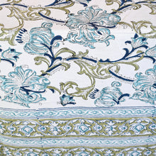 Load image into Gallery viewer, Acantha Cotton TableCloth Hand Blockprint
