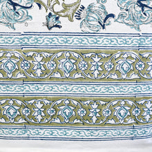 Load image into Gallery viewer, Acantha Cotton TableCloth Hand Blockprint
