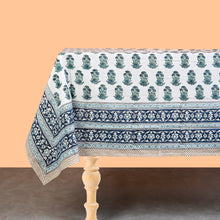 Load image into Gallery viewer, Eros Cotton TableCloth Hand Blockprint
