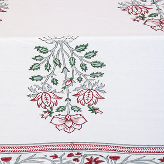 Agatha Cotton TableCloth Hand Blockprint