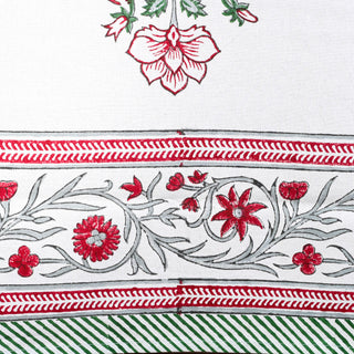 Agatha Cotton TableCloth Hand Blockprint