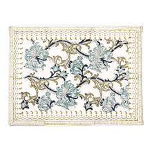 Load image into Gallery viewer, Acantha Cotton Placemat Set of 4 Hand Blockprint
