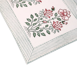 Agatha Cotton Placemat Set of 4 Hand Blockprint