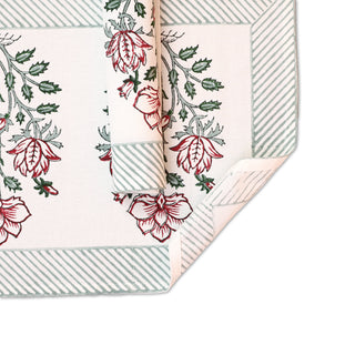 Agatha Cotton Placemat Set of 4 Hand Blockprint