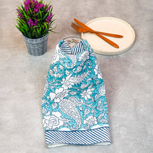 Load image into Gallery viewer, Zoe Cotton Napkin Set of 4 Hand Blockprint
