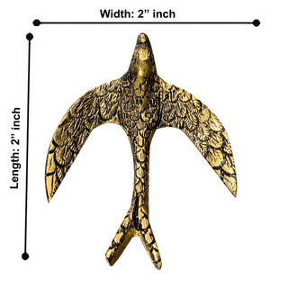 Set of six Eagle cabinet knob