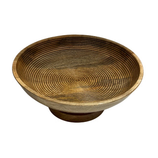 Wooden Fruit Bowl (14")