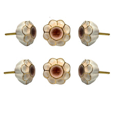 Cargar imagen en el visor de la galería, Lille ceramic Knobs (set of 6)
