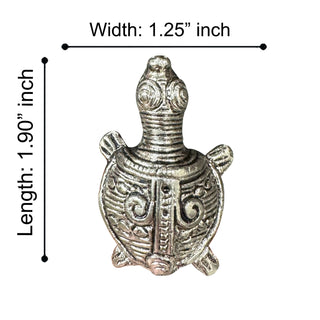 Metal Tortoise knob ( set of 6 )