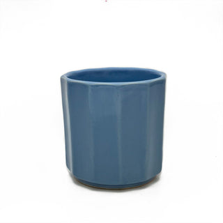 Small Ceramic Planter (Blue)