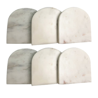 Marble U Shape coaster (Set of 6)