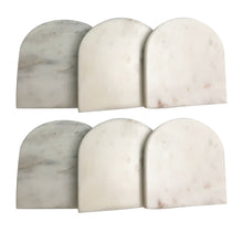 Load image into Gallery viewer, Marble U Shape coaster (Set of 6)
