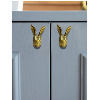 Bunny Face Metal knobs ( set of 6 )