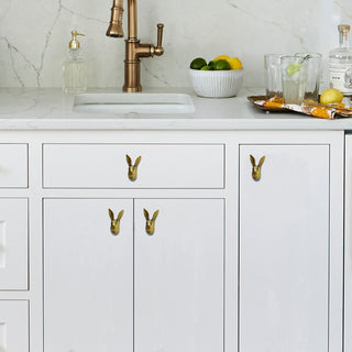 Bunny Face Metal knobs ( set of 6 )