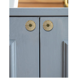 Siena white wooden knob ( set of 6 )