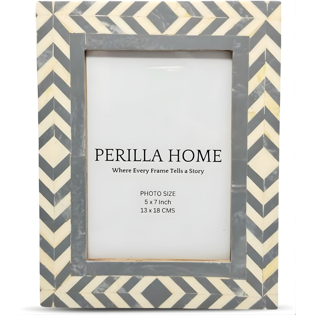 Gray Design Photo frame 5 x 7 – Perilla Home