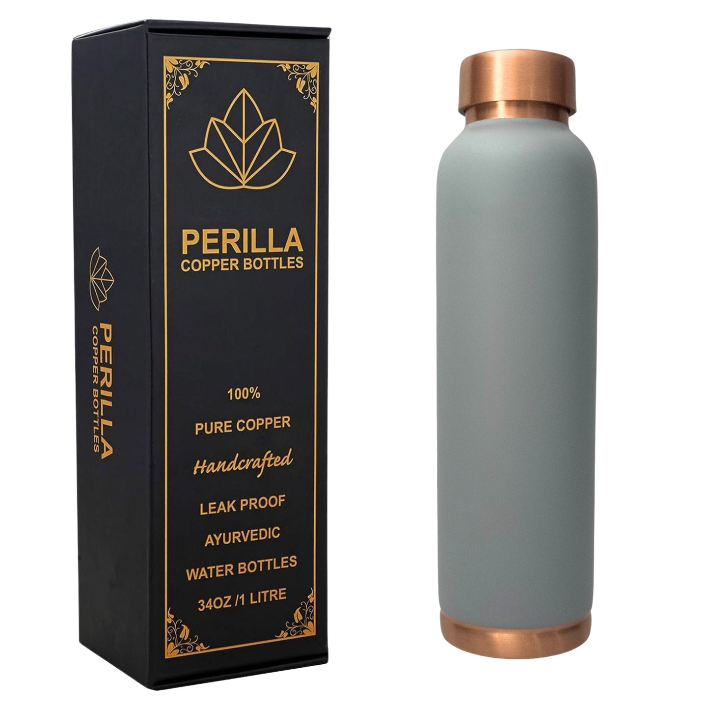 Grey Copper bottle (34 OZ)