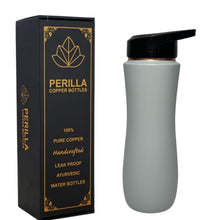 Carica l&#39;immagine nel visualizzatore di Gallery, Copper Sipper Bottle (Grey)
