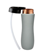 Carica l&#39;immagine nel visualizzatore di Gallery, Copper Sipper Bottle (Grey)
