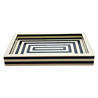 Black and White Tray