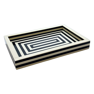 Black and White Tray
