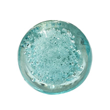 Load image into Gallery viewer, Aqua bubble glass knobs ( set of 6 )
