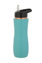 Load image into Gallery viewer, Copper Sipper Bottle (Mint)
