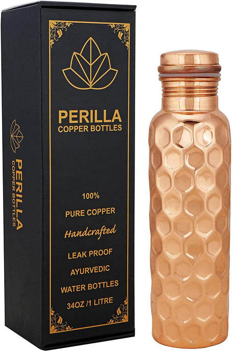 Diamond copper bottle (1L) - Perilla Home
