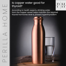Load image into Gallery viewer, Plain Copper Bottle (1L)
