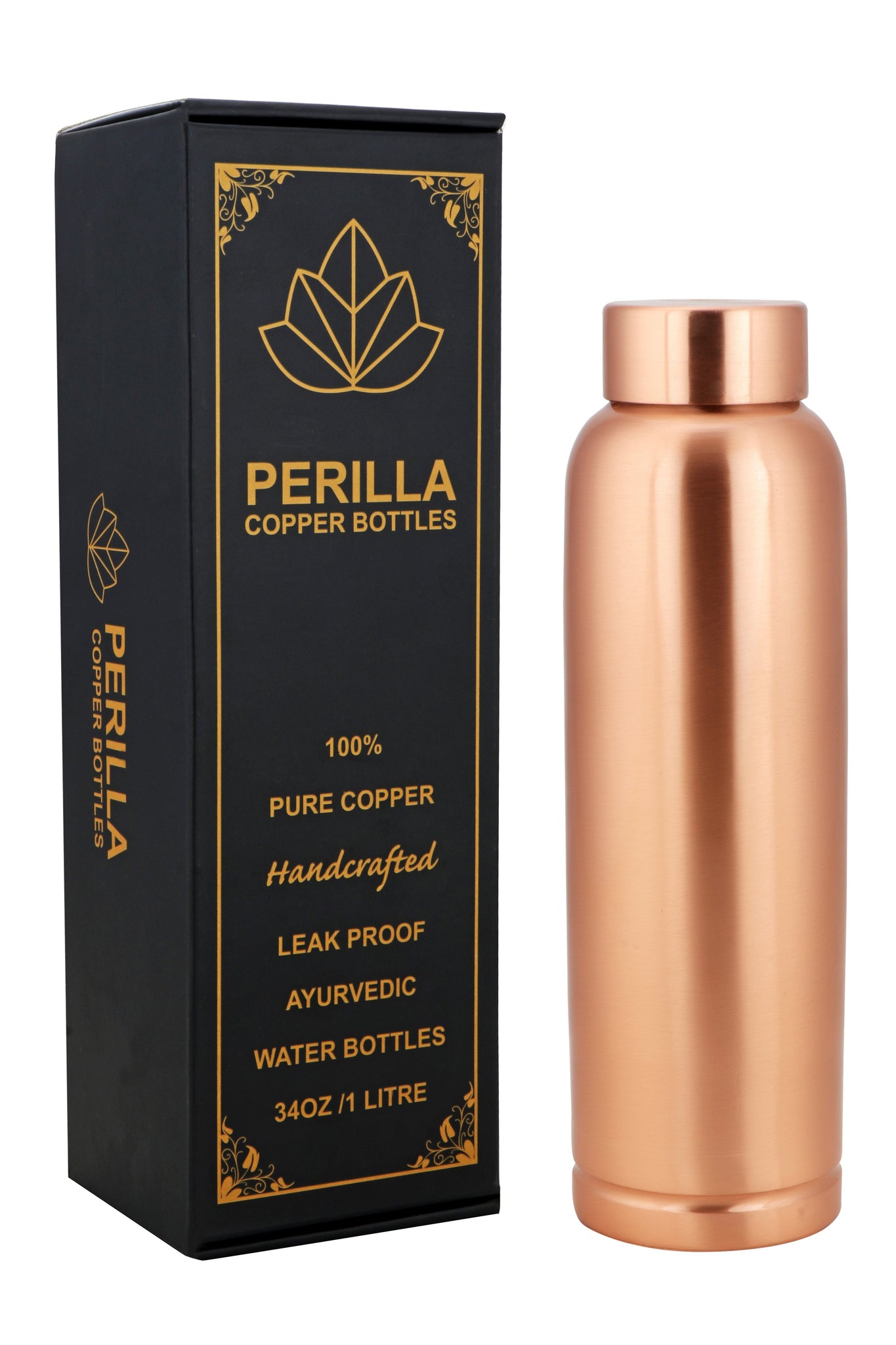 Copper Hot And Cold Water Bottle 750ml