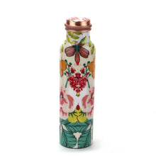 Load image into Gallery viewer, Flower Copper Bottle (1L) - Perilla Home
