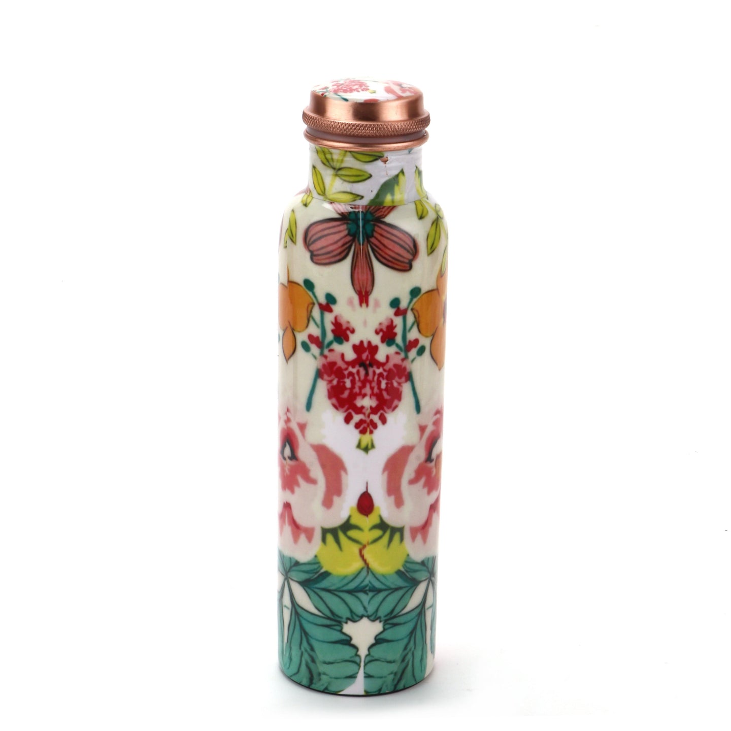 Flower Copper Bottle (1L) - Perilla Home