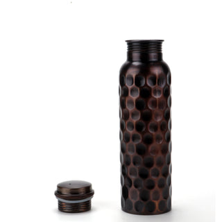 Antique Diamond Copper Bottle (1L) - Perilla Home