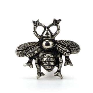 Set of 6 Chrome Bee Knob - Perilla Home