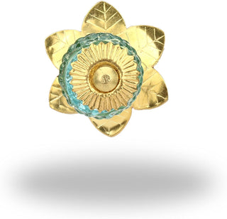 Set of six Surf Berry Glass Knob - Perilla Home