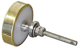 Set of 6 White Swirled Marble Knob - Perilla Home