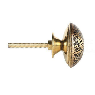 Set of six Black Bologna Knob - Perilla Home