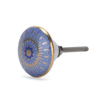 Hyacinth Ceramic Knob ( Set Of 6 ) - Perilla Home