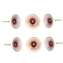 Load image into Gallery viewer, Marrakech Ceramic Knob Pink ( Set Of 6 ) - Perilla Home
