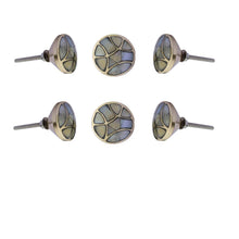 Load image into Gallery viewer, Set Of Six Kyoto Mother of Pearl Knob
