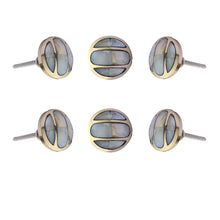 Load image into Gallery viewer, Set Of Six Marseille Mother of Pearl Knob
