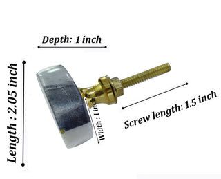 Adore Black Marble Knobs ( set of 6)