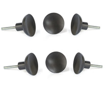 Carregar imagem no visualizador da galeria, Black Bonn Metal knobs ( set of 6 )

