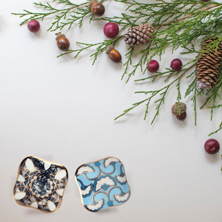 Cadia blue Ceramic Knob ( Set Of 6 )