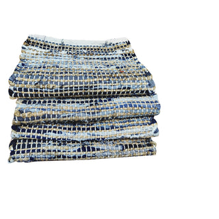 Perilla home Charcoal grey chindi Placemat (set of 4)