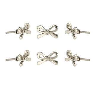 Set of Six Chrome Bow - Perilla Home