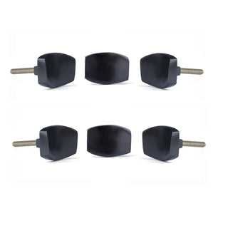 Black Constantine Metal knobs ( set of 6 )