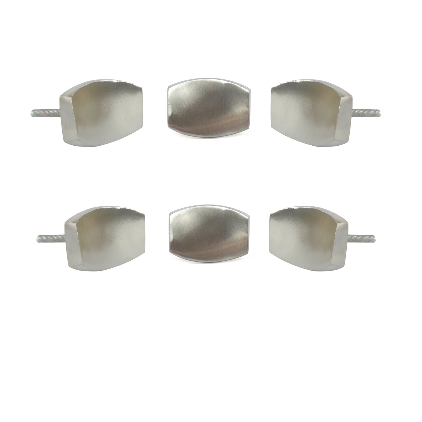 Silver Constantine Metal knobs ( set of 6 )