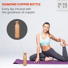 Cargar imagen en el visor de la galería, Diamond Copper Bottle (1L)
