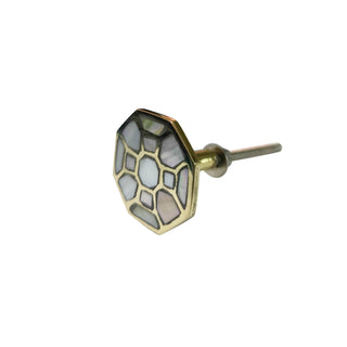 Set of 6 Diva Mother of Pearl knob - Perilla Home